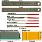 36 Pcs DIY Modeling Hobby Tool Kit, Basic Modeler Craft Set, Dollhouse & Gundam - Image 4
