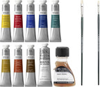 Winsor & Newton Winton Oil Color Paint, Studio Set, 10 x 37ml Tubes, 12 Piece - Image 3