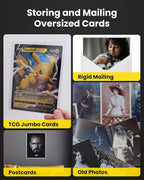 6x9 Toploader 25 Pack, Rigid PVC Jumbo Card Sleeves 39PT | Hard Plastic - Image 6