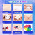 Tie Dye Kit 32 Color All-in-one Clothing Dye Kit, Permanent Fabric Dye - Image 5