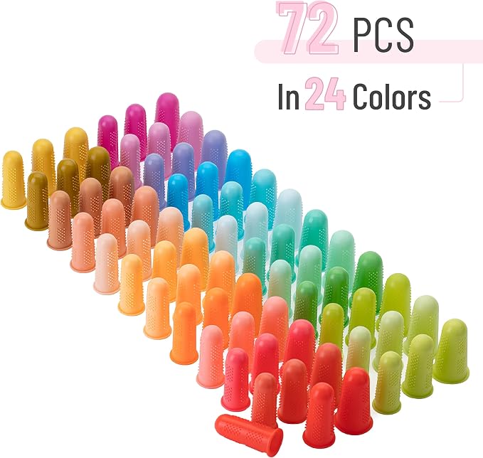 Mr. Pen- Hot Glue Gun Finger Protectors, Rubber Fingers Tips, Rubber Finger - Image 2