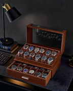 ProCase Watch Box for Men, 24 Slots Watch Display Holder - Image 2