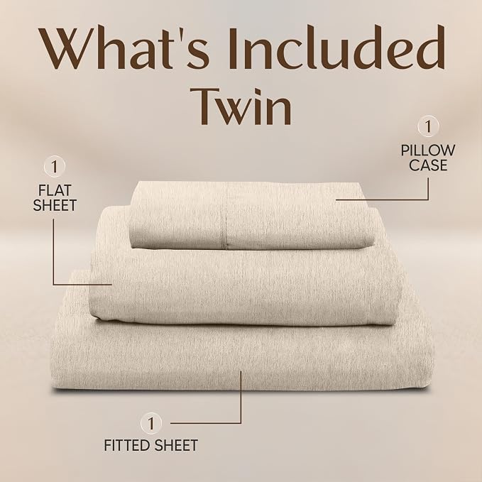 Utopia Bedding Twin Sheet Set – 3 Piece Bed Sheets - Image 3
