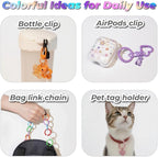 30PCS Keychain Clasp Set – 10 Colors Small Set - Image 7