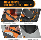 DODOWIN 10+5 Inch Contour Gauge - Image 4