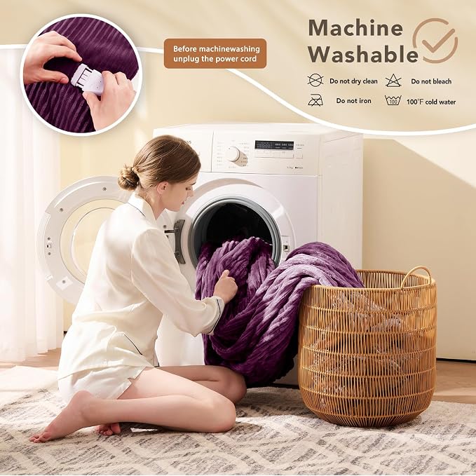 Homemate Heated Blanket Electric Throw - Image 7