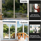 Coavas Window Privacy Film Daytime See Out Not in, 100% UV Blocking Heat - Image 4