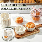 4 Inch Silicone Mini Fluted Tube Cake Pans - Image 5
