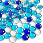 FANTIAN 1LB Flat Glass Marbles for Vase by FANTIAN-GardeningMakesLifeBetter