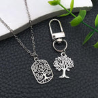 WOCRAFT 60pcs Antique Silver Tree Leaf Bracelet Charms - Image 6