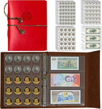 Coin Collection Book Holder for Collectors, 428 Pockets Coin Collection by Thankyouformakingourdesignsyourstory