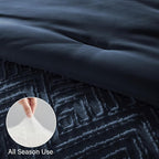 Zzlpp Full Comforter Set 7 Pieces, All Season Boho Bedding Sets - Image 6