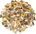 Teal Mixed Irregular Mosaic Glass Mosaic Tiles Pieces, 300 Grams Mosaic DIY Set by ZWCTmosaicdiy