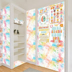 Inkspire Tie-Dye Bulletin Board Paper Roll, 14.8FTx47IN Large Reusable - Image 7
