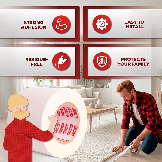 XFasten Double-Sided Carpet Tape - Image 2