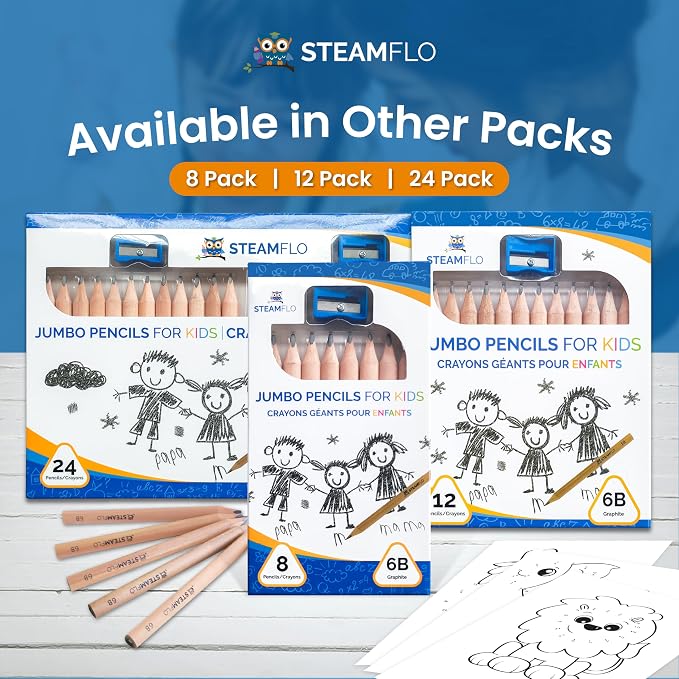 Learning Pencils for Toddlers 2-4 Years – Our Kids Pencils for Beginners - Image 6