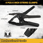 8-Piece Bar Clamps for Woodworking - Image 3