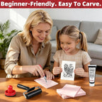Linocut Kit for Printmaking - Image 5