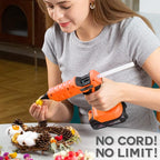 THINKWORK Hot Glue Gun, 20V Cordless Glue Gun - Image 2