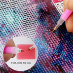FEBSNOW 60Pcs Painting Glue Clay DIY Diamond Embroidery Wax Tool Set | Diamond - Image 5