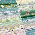7PCS 25x 25 cm Quilting Fat Quarters Fabric Bundles, by Unknown