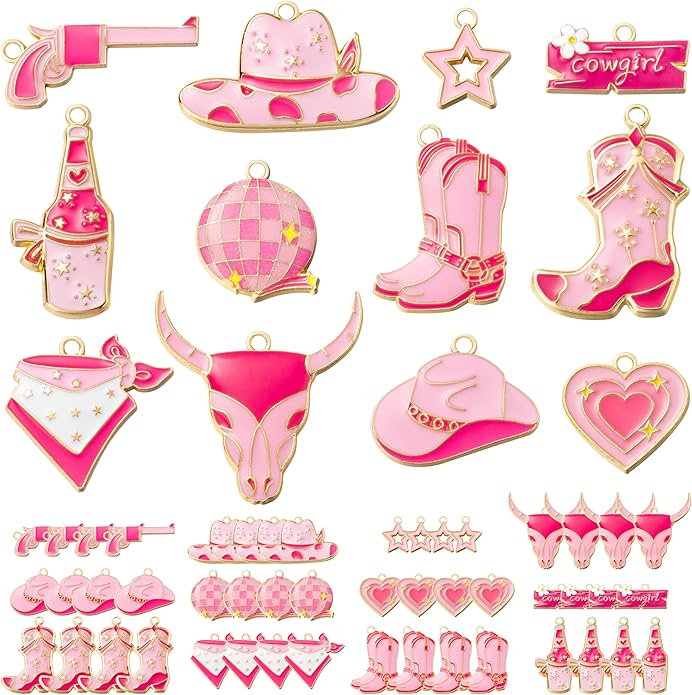 Western Cowgirl Charms Pendants by X1zuue