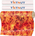 Tintnut Flame Permanent Vinyl Roll 12 in x 5ft Permanent Adhesive Vinyl | by Tintnut
