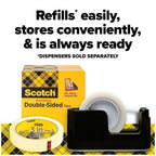 Scotch Double Sided Tape, 0.50 in. x 1296 in., 2 Tape Refill Rolls | Office and - Image 6