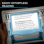 MagniPros 5X Large LED Hands-Free Full Page Magnifying Glass - Image 2