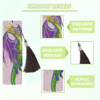 6 Pcs Dragon Diamond Art Bookmarks - Image 4