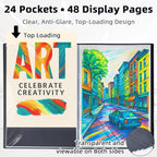JJRING 18x24 Art Portfolio Folder - Image 3