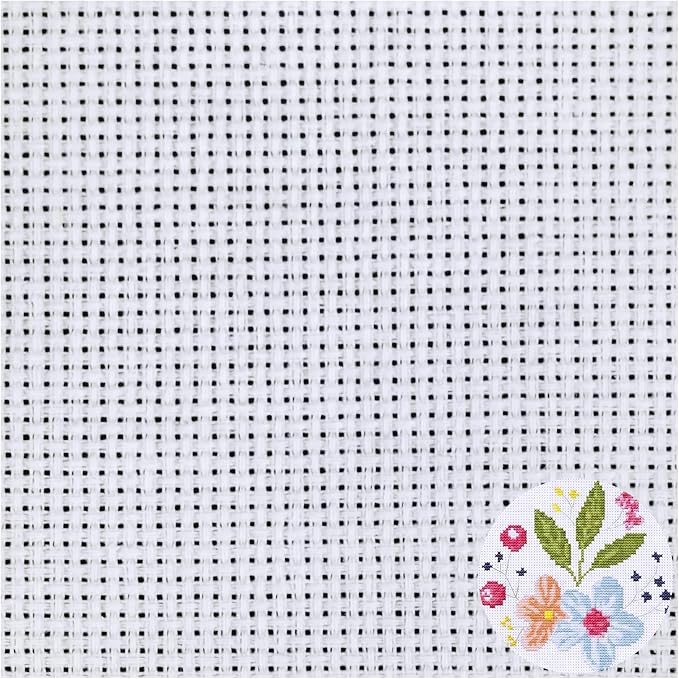 14 Mesh Needlepoint Canvas, Cross Stitch, Knit Crochet DIY Craft Projects by Unknown