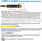 FIRElood LH55-1 wood burning kit, wood burning tool, digitally adjustable - Image 3