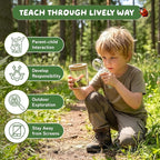 Bug Catcher for Kids, Wooden Bug Catching Outdoor Toys for Ages 4-8, STEM - Image 3