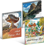 Kalysky Landscapes Adult Coloring Book Set of 3 - Image 9
