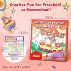 JoyCat Paint with Water Coloring Books & Shimmer Art | Art & Craft Activity - Image 2