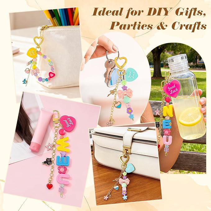 Ecoofor 561 Pcs Keychain Making Kit - Image 7