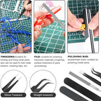 Fippy 11PCS Model Kit Tools, Gundam Model Tool Kit, Hobby Building Tools Kit - Image 4