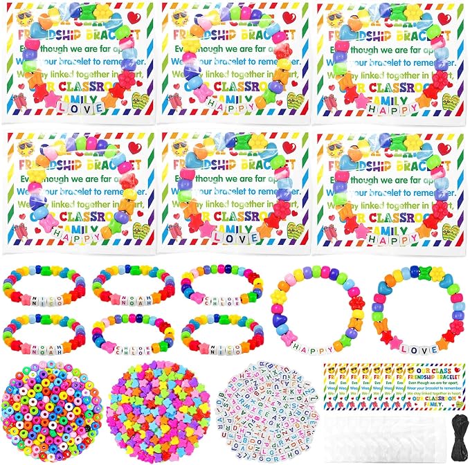 Cinrobiye 24 Sets DIY Friendship Bracelet Making Kit, Friendship Bracelet Craft by Cinrobiye