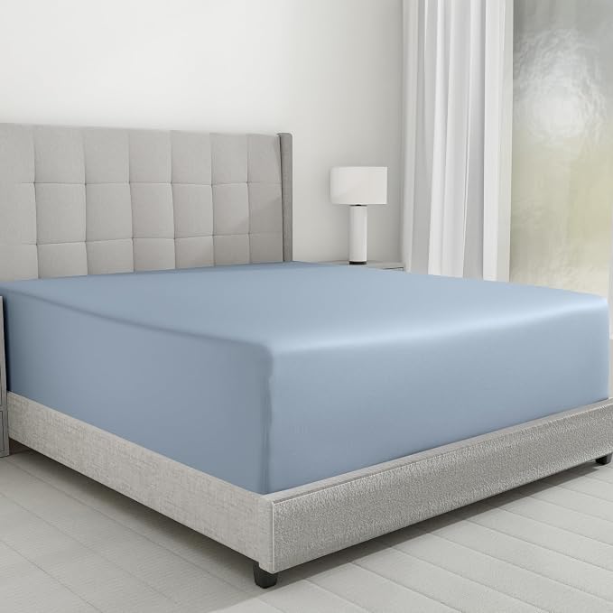 California Design Den Luxuriously Soft Twin Fitted Sheet Only by CaliforniaDesignDen