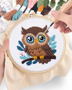 ERKOON Punch Needle Kit for Beginners Adults, DIY Easy Animal Embroidery Set - Image 5