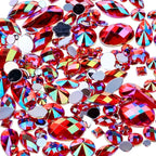 1400PCS Rainbow AB Colorful Gems Rhinestones Jewels by Unknown