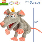 Living Puppets 12-Inch Grey Mouse Hand Puppet - Image 2