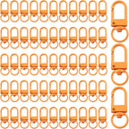 KJML DIY Keychain clip 60pcs Swivel Snap Lobster Claw Keychain Clasps Lanyard by KJMLDIY