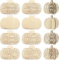 COCHIE DIY 3D Fall Pumpkin Wood Crafts to Paint by COCHIE