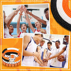 Ferreve 4200 Pcs Basketball 12 Strands Clay Beads Bracelet Making Kit, 100 - Image 6