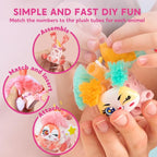 Klever Kits DIY Plush Keychain Making Craft, DIY Arts & Craft Set - Image 4