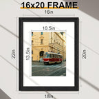 Vittanly 16x20 Picture Frames Set of 2, Ornate Vintage Photo Frame - Image 5