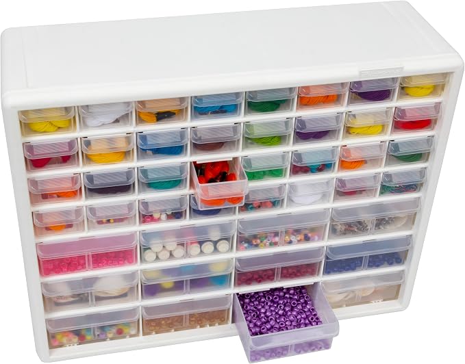 Akro-Mils 44-Drawer Plastic Drawer Storage Cabinet - Image 10