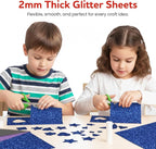 Self-Adhesive Glitter EVA Foam Sheets - Image 4